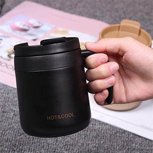 LWX Taza de café Termo de Acero Inoxidable de Doble Pared de 350/500 ML, frascos de vacío portátiles para Coche, Taza…