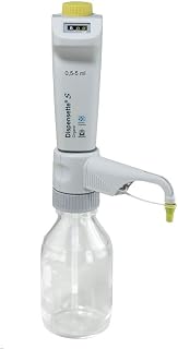 BRANDTECH SCIENTIFIC 4630330 Dispensette S Organic Digital Bottletop Dispenser with Standard Valve, 0.5 mL - 5 mL Capacity
