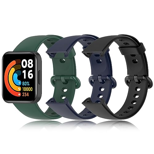 Correa compatible para Xiaomi Redmi Watch 2 Lite de silicona miniatura 1