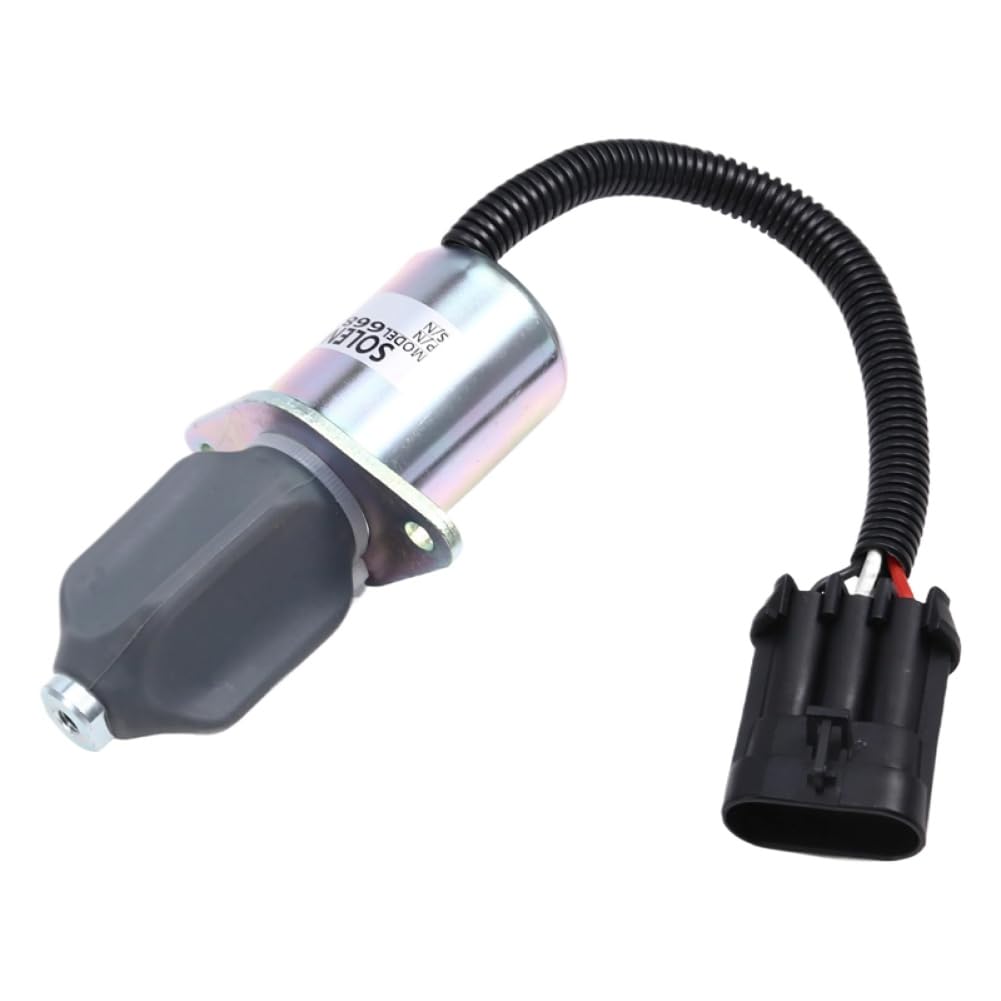 Solénoïde d'arrêt ABTC 6681512 6681513 12V pour chargeur Bobcat A220 S130 S150