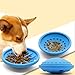 PERZOE Dog Puzzle Toys, Food Grade Silicone Flying Disc Shape Dog Enrichment Toys, Bite-Resistant Dog Leaky Toy for Small Medium Large Dogs Treat Training Grey