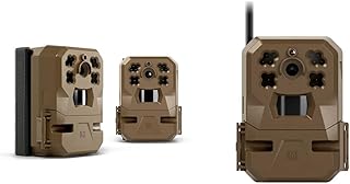 Moultrie Edge Cellular Trail Camera 3 Pack | Auto Connect - Nationwide Coverage | HD Video-Audio | Built in Memory | Cloud Storage | 80 ft Low Glow IR LED Flash - Moultrie