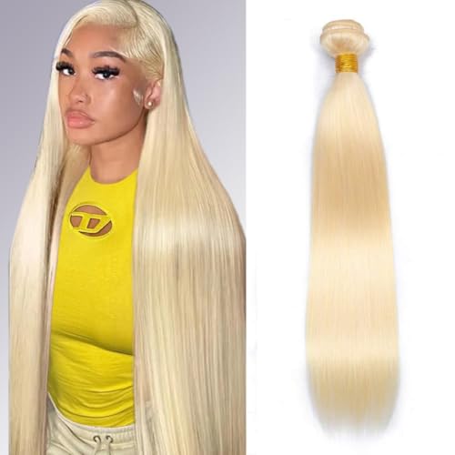 613 Bundles Human Hair 24 Inch Straight Blonde...