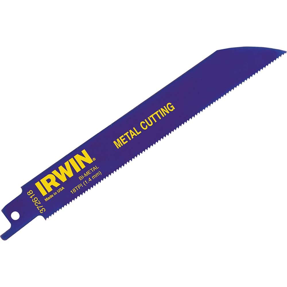 Irwin® 614R Sabre Saw Blade Metal Cutting 150Mm 14 Tpi Pack Of 25