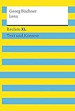  Lenz. Textausgabe mit Kommentar und Materialien: Reclam XL – Text und Kontext