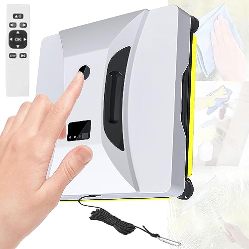 Robot Limpiador De Ventanas, Kit De Limpieza Automática De Ventanas - Robot Limpiador De Ventanas Con 3 Modos De Limpieza Y Succión Fuerte De 2200pa - Robot Limpiador De Ventanas Para Ventanas De Gran