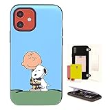 iPhone 12(iPhone 12 pro) Mirror Wallet Case Kubrick Peanuts Snoopy iPhone 12 case/iPhone 12 pro Case