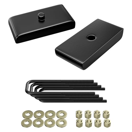 Image of PROEZE 1in Rear Leveling Lift Block Kit for 1999-2023 Silverado Sierra 1500