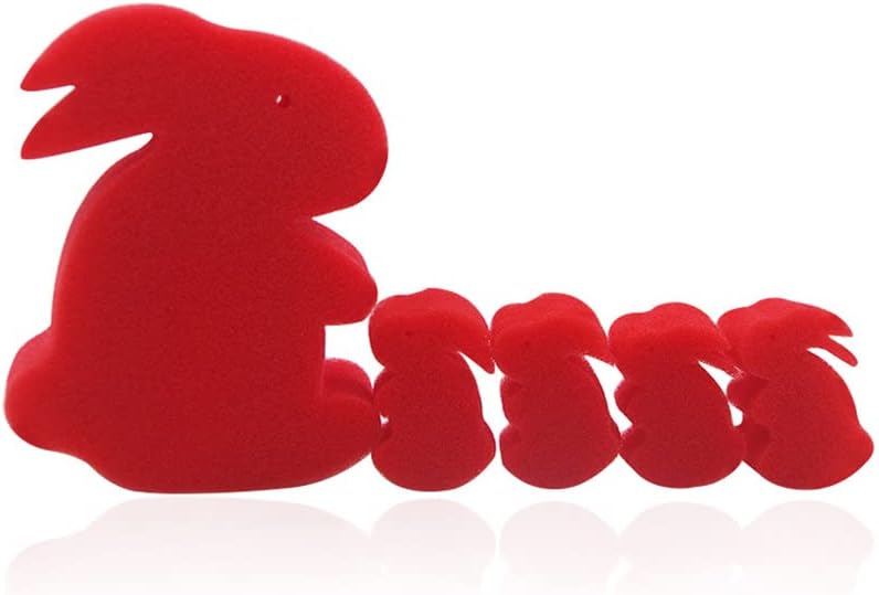 Miniatura 4 de SUMAG 1 Set Multiplicar Conejo Esponja a Jumbo Trucos de Magia Un Conejo Grande a 4 Conejos Pequeños Apareciendo Magia Primer Plano Trucos