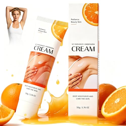 Underarm Whitening Cream Aufhellungscreme für Achselhöhlen Whiting&Feuchtigkeitspflege Achsel Aufhellungs Creme Aufhellungscreme für Achselhöhlen Hals Knie Ellbogen Oberschenkel Frauen & Männer 60g
