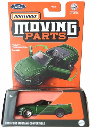Matchbox 2019 Ford Mustang Convertible Verde