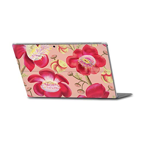 Autocollant vinyle Microsoft Surface Pro 4/5/6 Anis Illustration Red Flowers