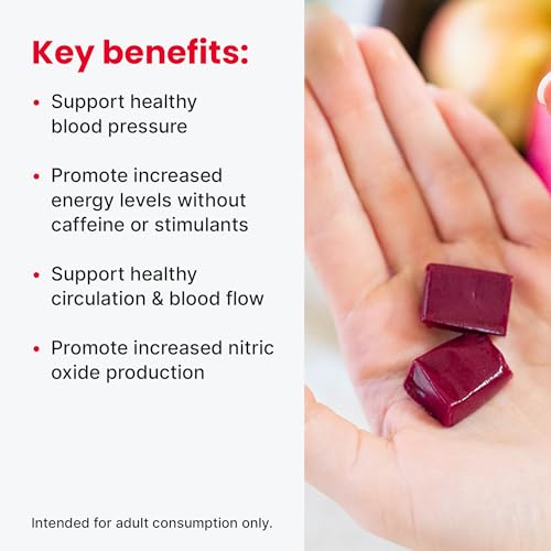 Humann 200319 Superbeets Heart Chews, Nitric Oxide And Blood Pressure Support thumb #2