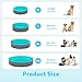 SLOOSH Foldable Dog Kiddie Pool - Portable Hard Plastic Doggie Swimming Pool, Anti-Slip Collapsible Pets Bath Tub Suitable for Kids Toddler Indoor Outdoor Backyard Use (Gray, 71