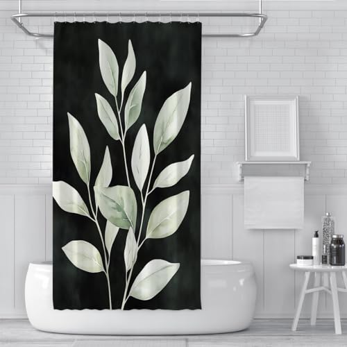 Rideau de douche antimoisissure 200x200 cm imperméable rideau polyester lavable - 3