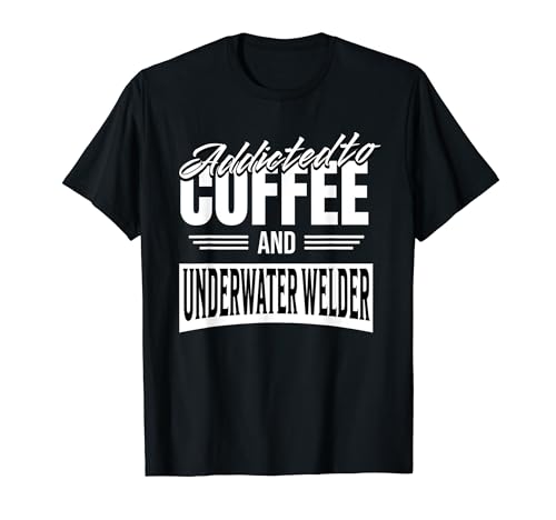 Soldador submarino de la construcción de la soldadura submarina Soldador subacuático Camiseta