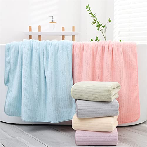 Toalla de baño absorbente de algodón con doble uso como chal textil de hogar 3