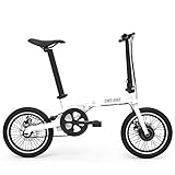 materiales ✔High calidad: La bicicleta eléctrica Camino utiliza un marco de aleación de aluminio, no se oxida, que es de peso ligero, resistente y fácil de manejar, y tiene menos resistencia al conducir ..