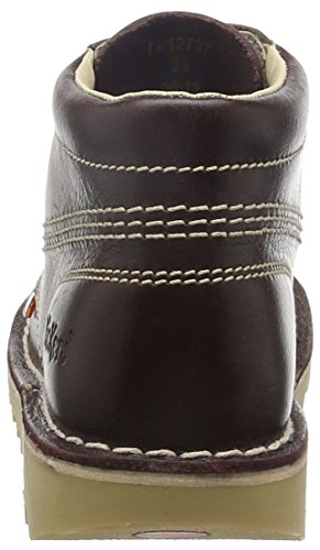 Kickers Unisex Kids Kick Hi Core Boots, Red (DK