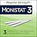 Monistat 3-Day Yeast Infection Treatment for Women, 3 Pre-Filled Miconazole Cream Applicators (Pack of 2), Regular Strength Fast Acting Relief for Vaginal Itching and Irritation