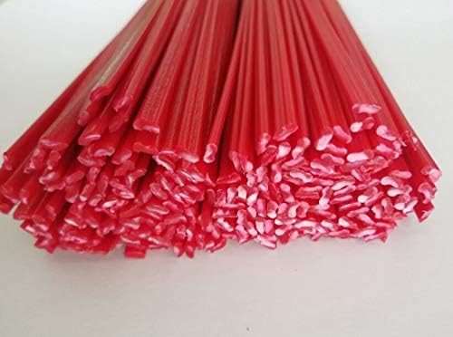 Miniatura 2 de 40 unids rojo PP varillas de soldadura de plástico PP varillas de soldador para coche parachoques cochecoche cochebatería carshellPP plástico tanque