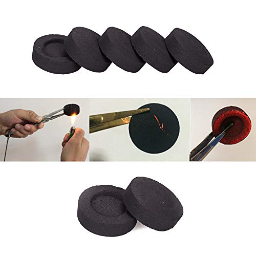 RMAN® Shisha Kohle Hookah Wasserpfeife Smoking Kohle Holzkohle Schnellzündend 40 mm 16 Rollen 160 Stück – Bild 4