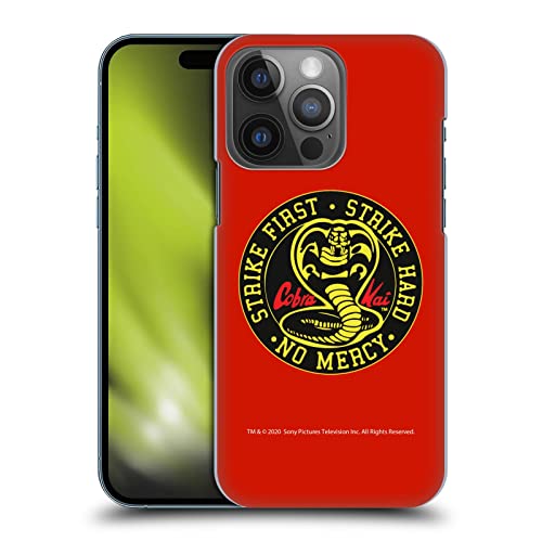 Head Hülle Designs Offizielle Cobra Kai Strike Logo Grafiken Harte Rueckseiten Handyhülle Hülle Huelle kompatibel mit Apple iPhone 14 Pro