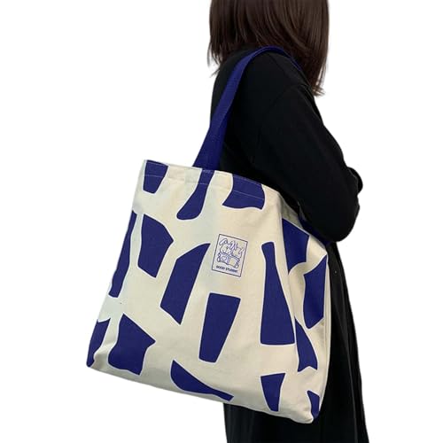 Bolsos Cojín térmico Bolso bandolera de lona para mujer, bolso elegante e informal con cremallera para uso diario, estudiantes universitarios, ligeros, bolsas para perros pequeños Estable, azul, Talla Bolsos Cojín térmico Bolso bandolera de lona para mujer, bolso elegante e informal con cremallera para uso diario, estudiantes universitarios, ligeros, bolsas para perros pequeños Estable, azul, Talla