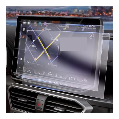 Film protecteur navigation anti-traces Cupra Formentor Leon | Pack de 2 protections PET 12.9"