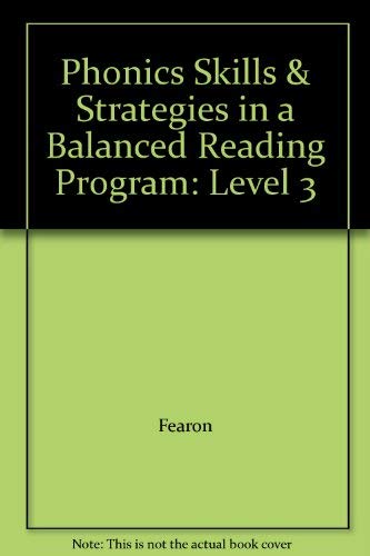 Phonics Skills & Strategies in a Balanced Reading Program: Level 3 ...