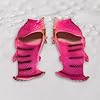 Fish Sandals Slippers Slippers Pool Beach Shower Shoes Gift for Fisherman Unisex Sandals Men Women & Kids, Pink, 9/9.5 UK #2