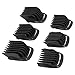 6-Pack Trimmer Guide Comb Guard Set for all 41mm P*hilips Norelco Multigroom T Blade MG5750 MG5760 MG7750 MG7770 MG7785 MG7790 MG7791 MG7796