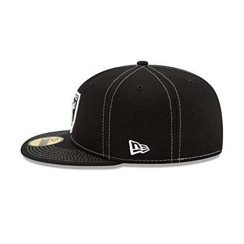 New Era Erkek 59Fifty Oakland Raiders Şapka, Siyah, 8 1/8 : Amazon