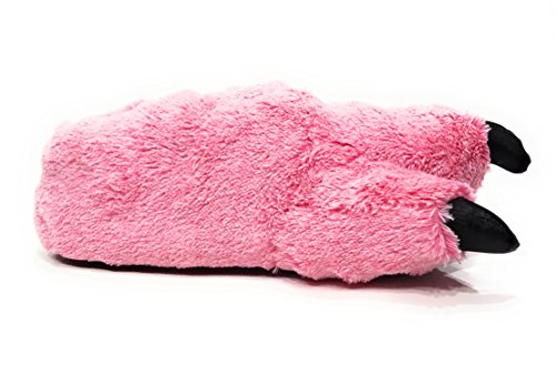 Wild Ones Furry Animal Claw Slippers for Toddlers, Kids and Adults3
