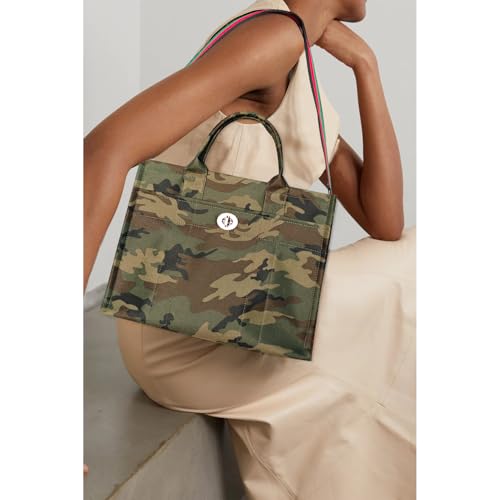 Image of Dyalsa Tote Bags for Women, Canvas Handbag Tote Purse Crossbody Bags with Zip Casual Shoulder Bags for Work and Travel