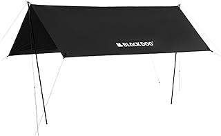 Camping Tent Tarp with Poles