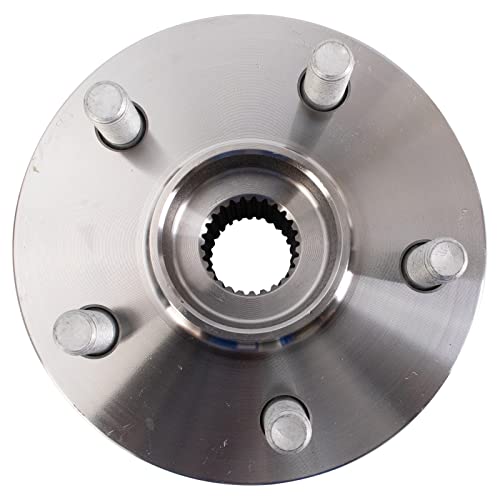 Image of TRQ Front Left and Right Wheel Bearing & Hub Assembly Set 2 Piece for 20-22 Toyota Corolla LE SE Japan Built Models 1st VIN Digit J 20-22 Corolla Hybrid LE 16-22 Prius 17-22 Prius Prime