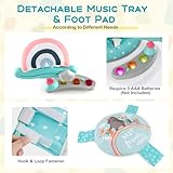 FANTASK Jumperoo Baby Stationary Activity Centre with 360° Rotating Seat, Toy & Music Tray, Activity Centre up to 12 kg, Jumping and Play Centre for Baby from 6 Months - Image 7