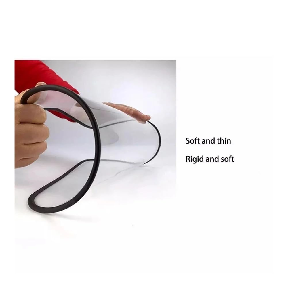 Parabrezza Deflettore Moto Deflettore Per Freddo Per Moto, Spessore 3 Mm, Parabrezza Per Scooter, Piastra Trasparente In PC