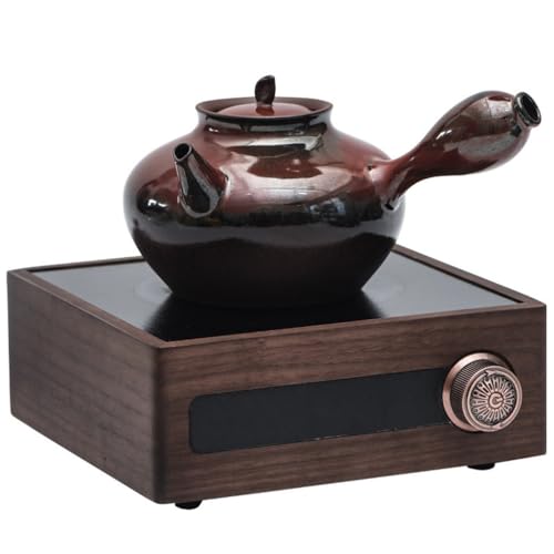 SMEJS ウォールナット電気陶器ストーブセットポットケトルティー家庭用カンフースーツ