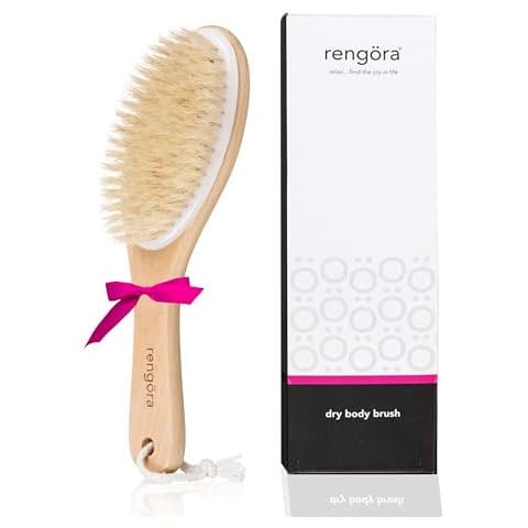 Rengöra Ergonomic Natural Boar Body Brush Cover