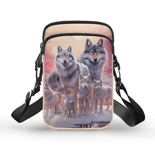 Small Crossbody Bags for Women Travel Zipper Cell Phone Bag with Strap