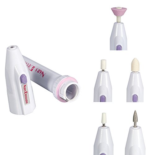 Conjunto de manicure, polidor de unhas elétrico, mini polidor de unhas, ferramenta de manicure e ped