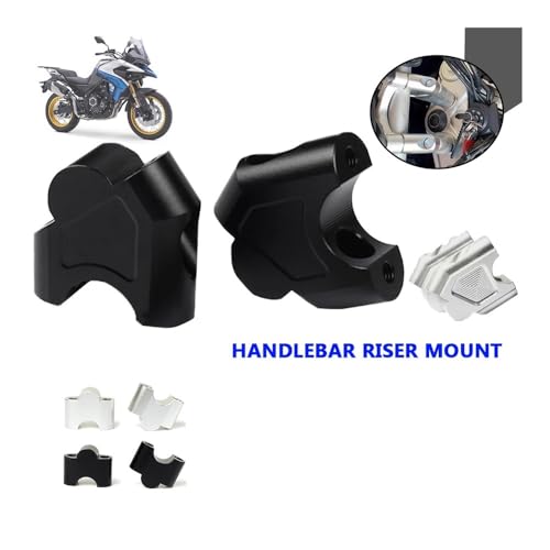 Riser guidon moto DS525X en alliage usiné pour pontet de précision