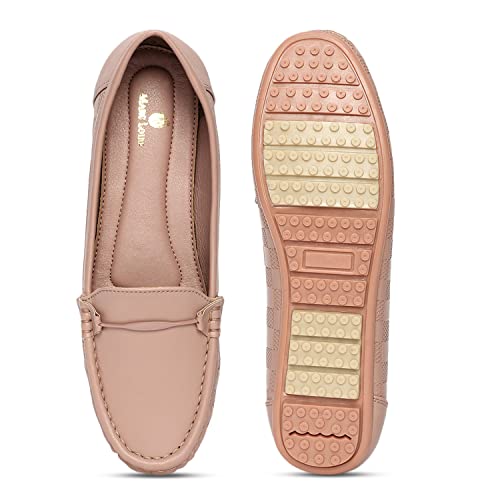 Image of Marc Loire Women Soft Comfortable Flats Loafers for Casual & Office Wear