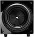 Earthquake Sound MiniMe DSP P-12 12-inch Powered Subwoofer with DSP Control and SLAPS Passive Radiator Technology, Black