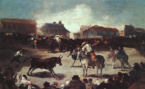 Póster de lienzo de Francisco De Goya de 60x90cm reproducción de alta definición