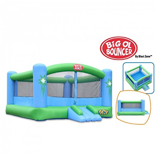 Blast Zone Big Ol Bouncer - 15X12 Inflatable Bounce House With Blower - Huge - Premium Quality - Great For Events - Holds 6 Kids #TOP3