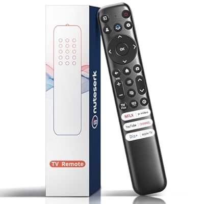 Replacement Remote for TCL Google TV, RC813 Compatible with TCL QM8/QM7/Q7/Q6/Q5/S5/S4/S3 4K UHD HDR LED QLED Smart TVs