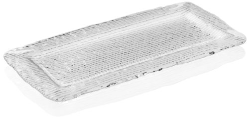 IVV Glassware All in One Plaque rectangulaire 13-3/4 by 6-1/2-en-1 Transparent